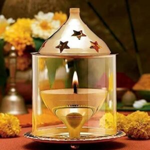 otak Brass Lantern Diya