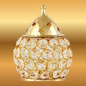 KESHAV Elegant Crystal Diya