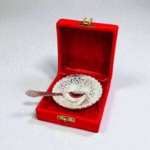 F H Handicrafts Silver Bowl
