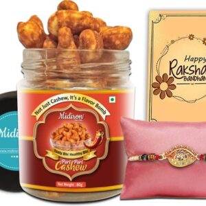 Midiron Rakhi Cashew Roli Gift