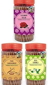 Parag Fragrances 3-in-1 Dhoop Sticks (330g)
