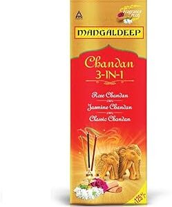 Mangaldeep 3-in-1 Agarbatti (226g)