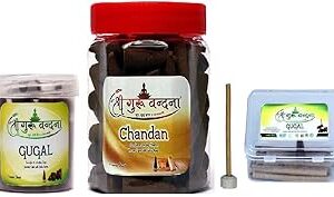 SGV Guggal, Chandan & Incense Triple Combo