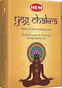 HEM YOG Chakra Masala Cones (60 Units)