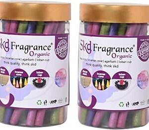 S K D Fragrance Mix Dhoop Sticks (Pack of 2)