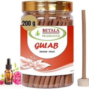 Betala Fragrance Gulab (Rose) Dhoop Sticks (200g)