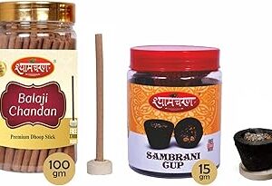 ShyamCharan Balaji Chandan Dhoop & Sambrani Cups