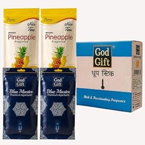 God Gift Pineapple & Blue Master Combo (Pack of 5)