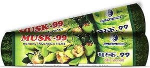 Dhoop Chaon Musk 99 Incense Rolls (Pack of 2)