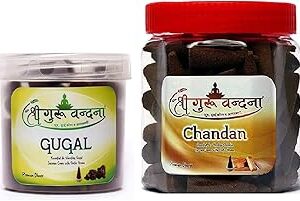Shree Guru Vandana Chandan Dhoop Cones Box