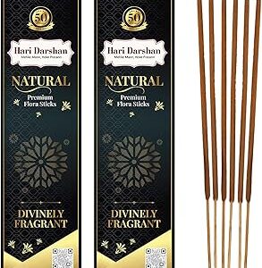 Hari Darshan Black Premium Flora Agarbatti (90 Sticks)