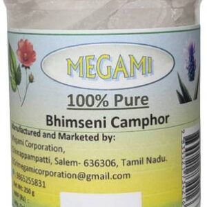 Megami Bhimseni Camphor 250g Jar